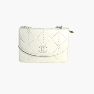 First Copy Chanel Cream Sling Bag - Elegant and Versatile