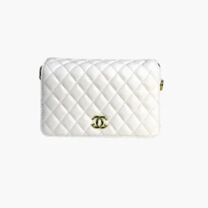 First Copy Chanel White Sling Bag - Elegant and Versatile