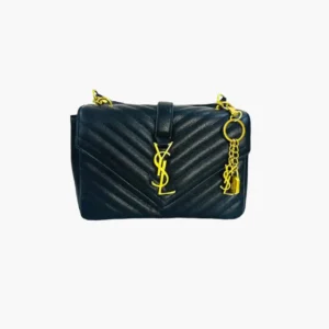 First Copy YSL gold Keychain Sling Bag - Compact and Stylish