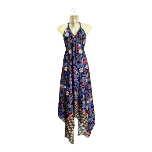 Royal-blue-floral-silk-maxi-dress-gagg Royal Blue Floral Silk Maxi Dress - Elegant and Sophisticated