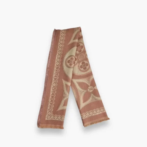 first-copy-Louis-Vuitton-wool-stole-rose gold-gagg First Copy Louis Vuitton Wool Stole Rose Gold - Elegant and Stylish