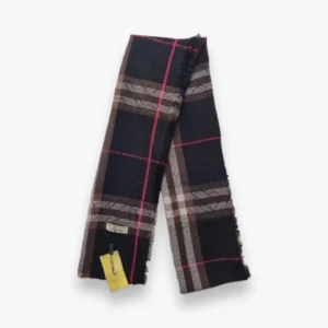 First Copy Burberry Wool Stole Black - Elegant and Classic