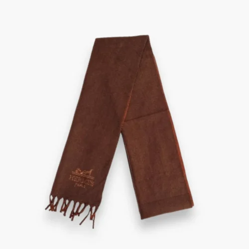 first-copy-hermes-wool-stole-brown-gagg First Copy Hermes Wool Stole Brown - Elegant and Classic