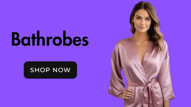 Gagg Store elegant silk bathrobes for a luxurious feel